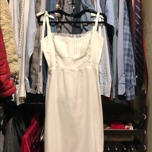 Reformation Dakota White Midi Dress